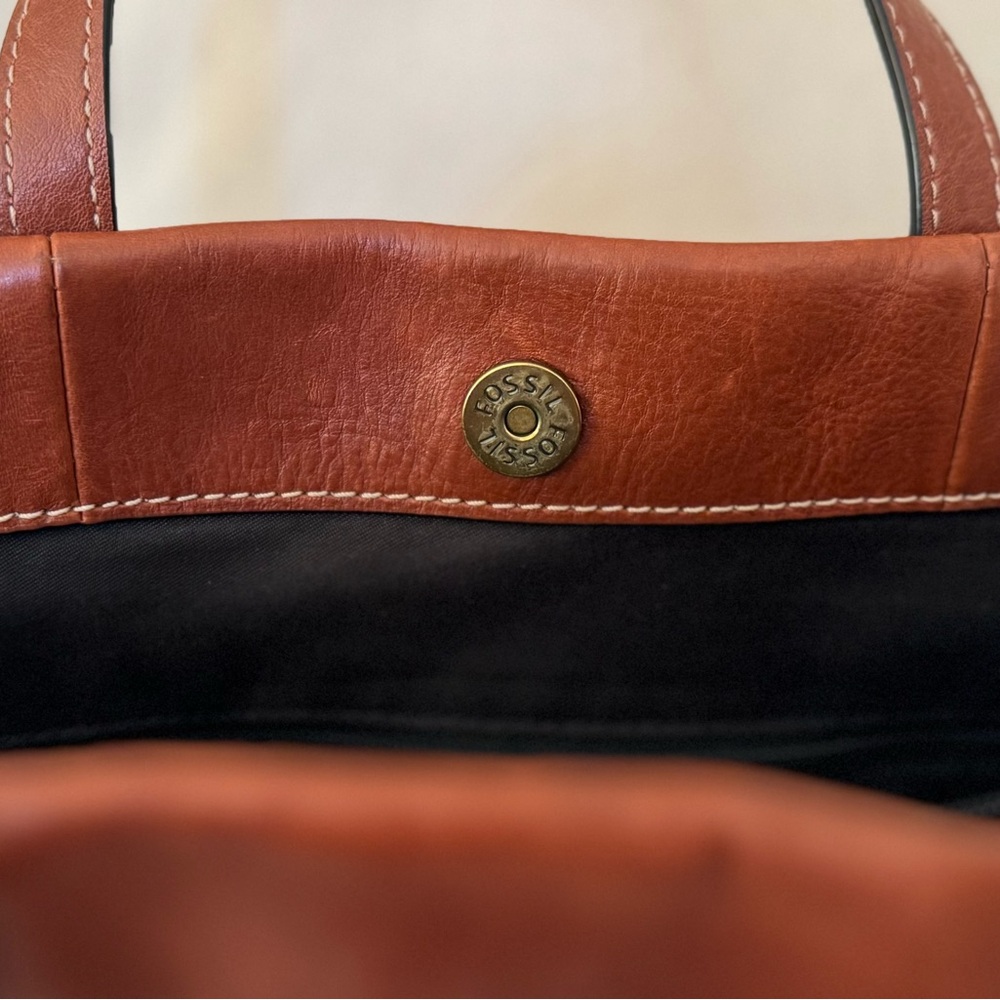 Fossil Carmen Tote Bag EUC - Picture 7 of 16